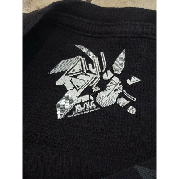 Vintage Y2K Quicksilver Thermal Long Sleeve Size XL Skater Surf - Picture 3 of 4